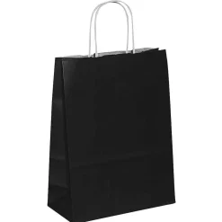 Sale DecoWoerner Tragetasche "Uni", 29 X 22 Cm, 50 Stück schwarz