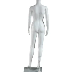 Best DecoWoerner Umweltfreundliche Schaufensterpuppe Weiblich, Ohne Kopf 163 Cm, weiß