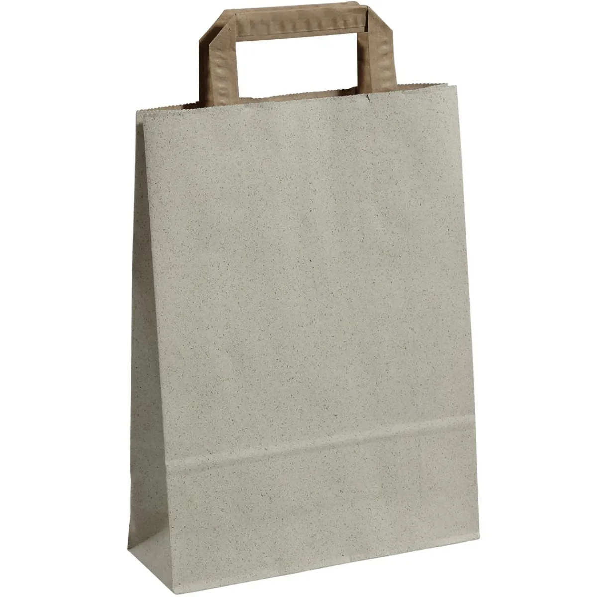 New DecoWoerner Umweltfreundliche Tragetaschen Aus Graspapier 22 X 30 Cm braun