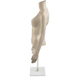Hot DecoWoerner Umweltfreundlicher PE Damen-Torso, Hautfarbe Beige