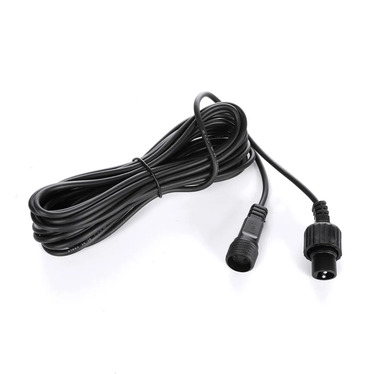 Discount DecoWoerner Verbindungskabel Verlängerungskabel 500 Cm Schwarz