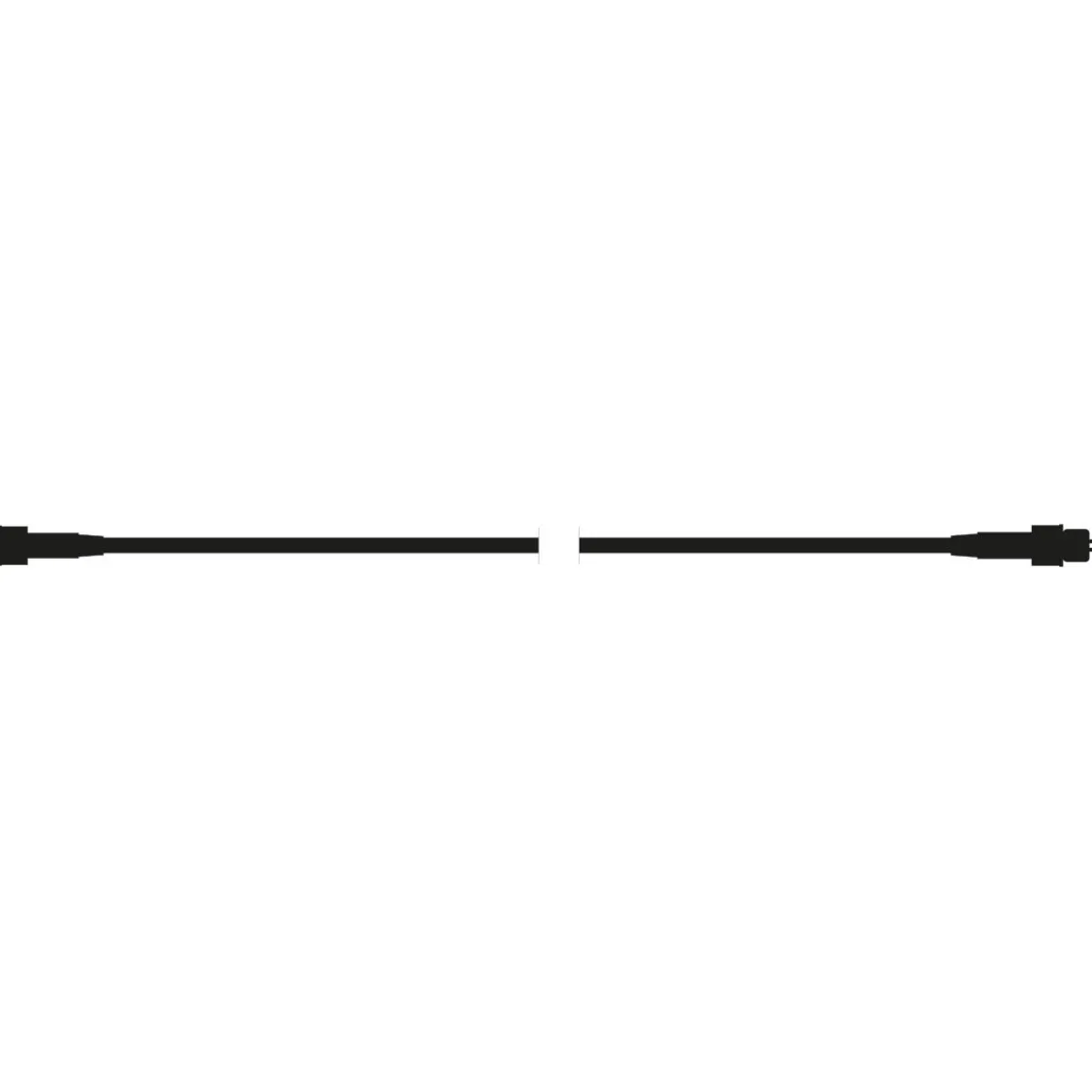 Discount DecoWoerner Verbindungskabel Verlängerungskabel 500 Cm Schwarz