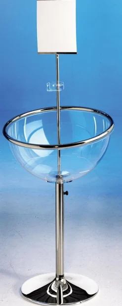 Sale DecoWoerner Verkaufsschütte "Solid" 50 Cm Ø transparent