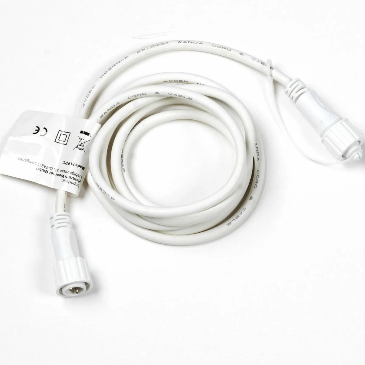 Clearance DecoWoerner Verlängerung Für LED Profi System IP67, 2 M weiß