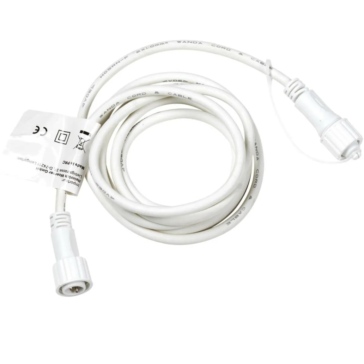 Clearance DecoWoerner Verlängerung Für LED Profi System IP67, 2 M weiß