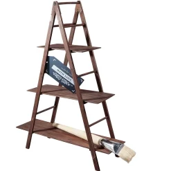 Sale DecoWoerner Vintage Leiter-Regal , 150 Cm Hoch braun