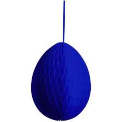Sale DecoWoerner Wabenei Blau, 50cm