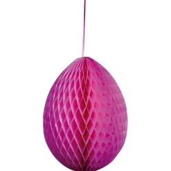 Outlet DecoWoerner Wabenei Pink, 80 Cm rosa