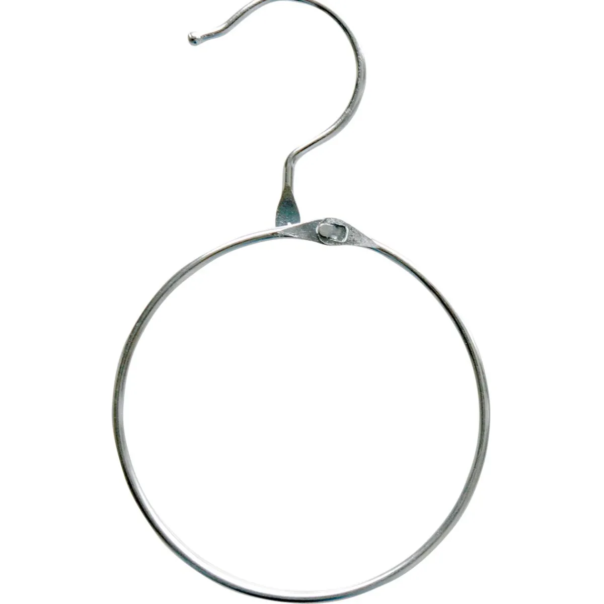 Hot DecoWoerner Warenring Mit Haken, 12 Cm Ø, 5 Stück silber