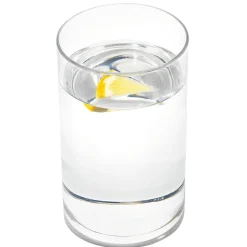 Sale DecoWoerner Wasserglas Lebensmittel-Attrappe 10 Cm transparent