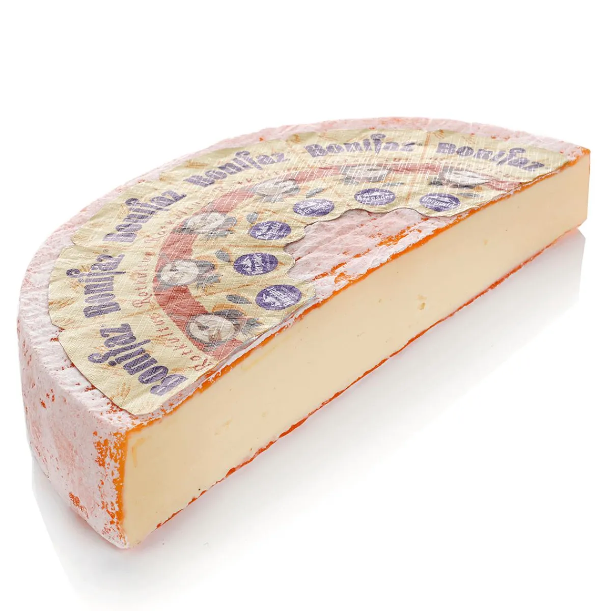 Hot DecoWoerner Weichkäse Bonifaz Halben Laib - Lebensmittel Attrappe 24 Cm braun