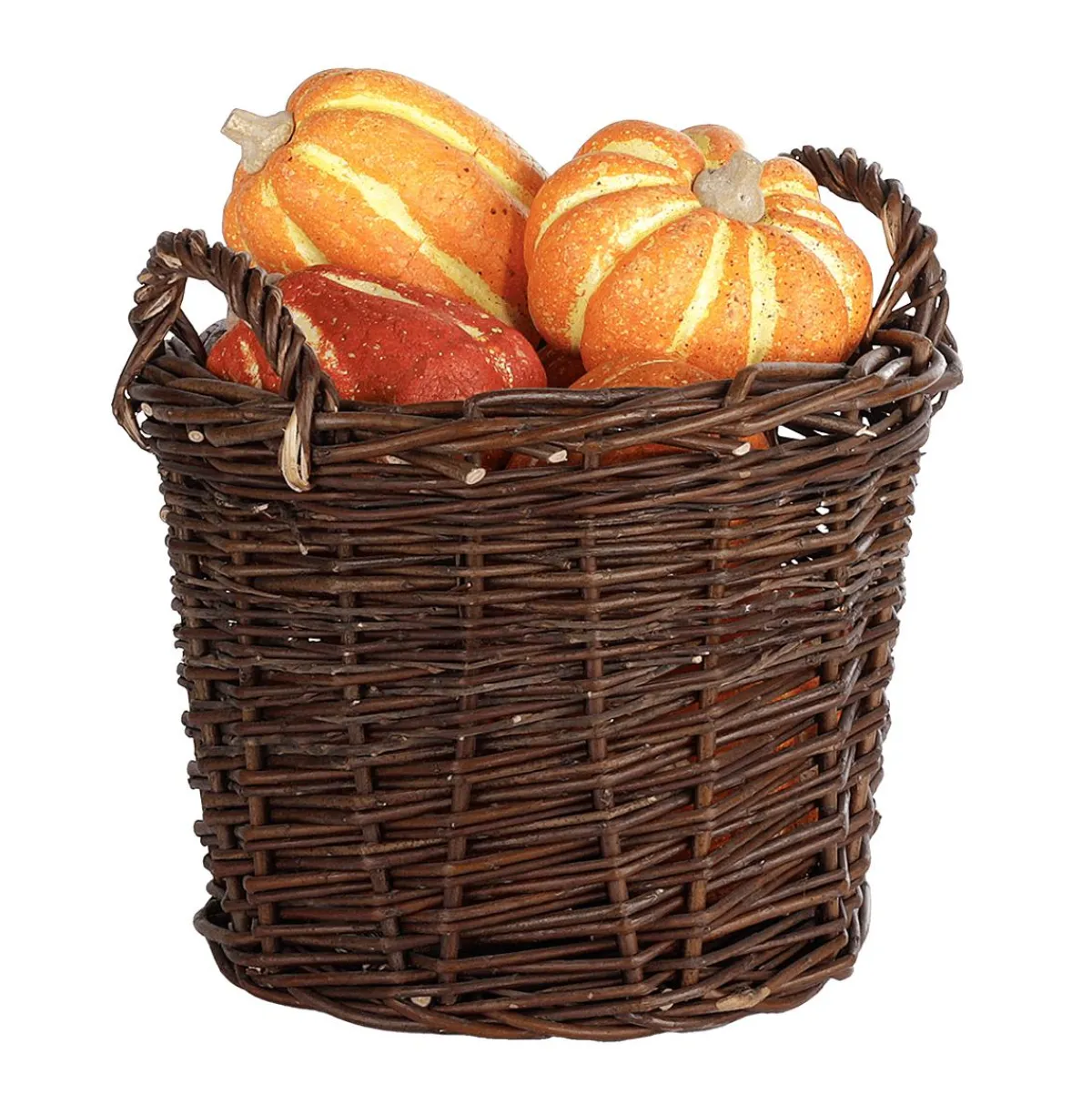 DecoWoerner Weidenkorb 26 Cm Ø braun