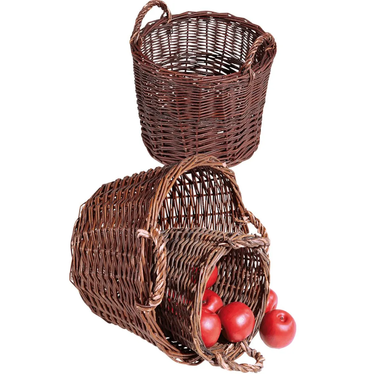 Best DecoWoerner Weidenkorb 43 Cm Ø braun