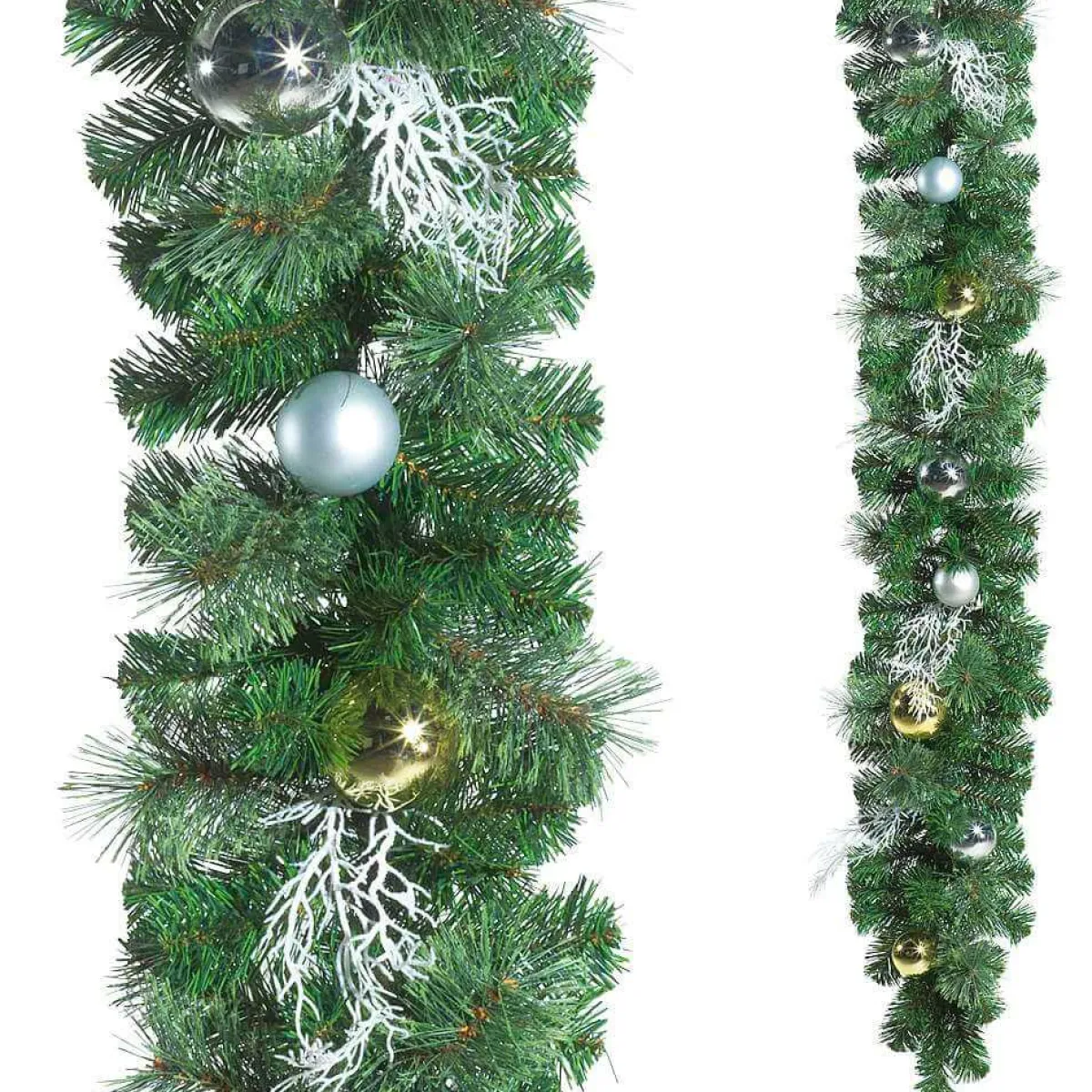Outlet DecoWoerner Weihnachtsgirlande 180 Cm grün