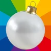 Discount DecoWoerner Weihnachtskugel 60 Cm Ø, Wunschfarbe