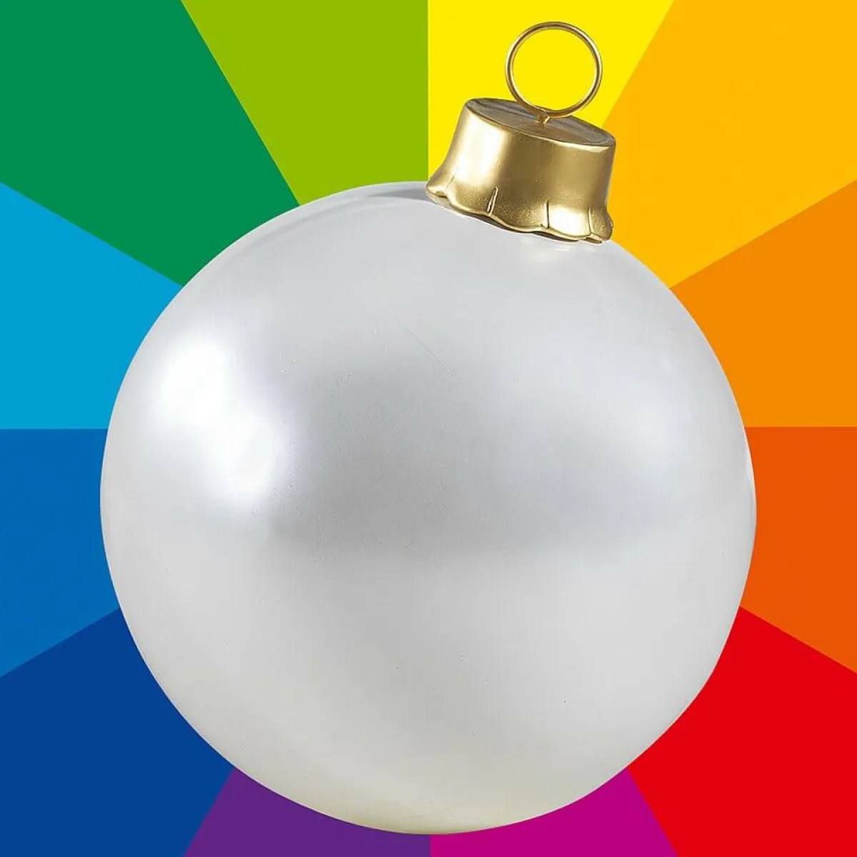 Discount DecoWoerner Weihnachtskugel 60 Cm Ø, Wunschfarbe