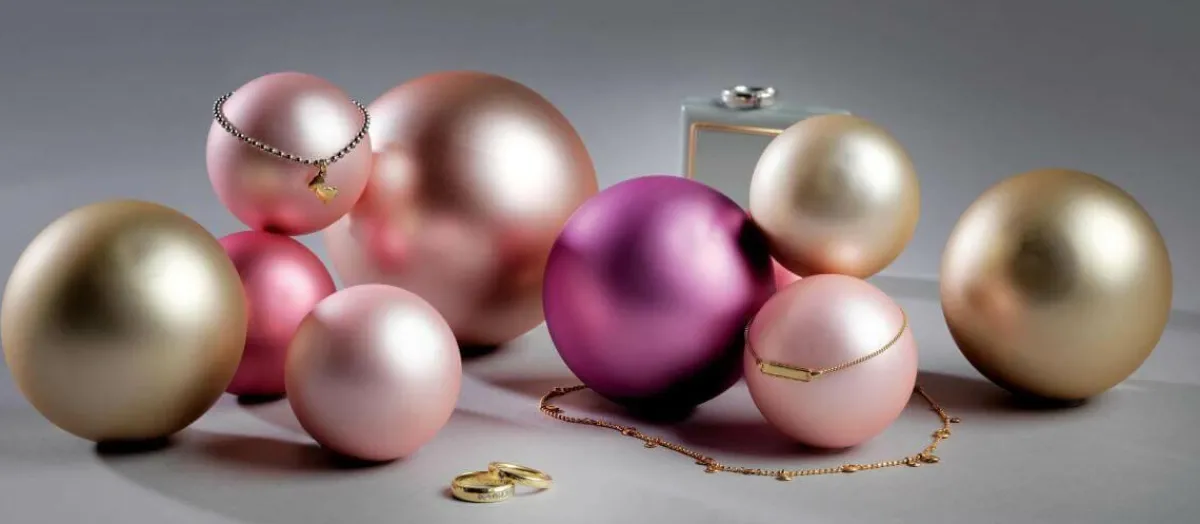 Outlet DecoWoerner Weihnachtskugel Aus Glas 8 Cm, Dunkel, 6 Stück gold