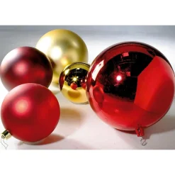 Discount DecoWoerner Weihnachtskugel XXL Matt, 40 Cm gold