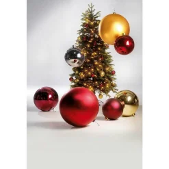 Clearance DecoWoerner Weihnachtskugel XXL Matt, 50 Cm gold