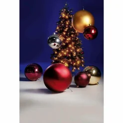Online DecoWoerner Weihnachtskugel XXL Matt, 40 Cm rot
