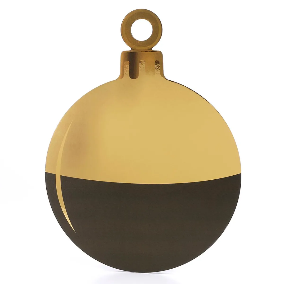 Outlet DecoWoerner Weihnachtskugel-Display 35 X 46 Cm Gold schwarz
