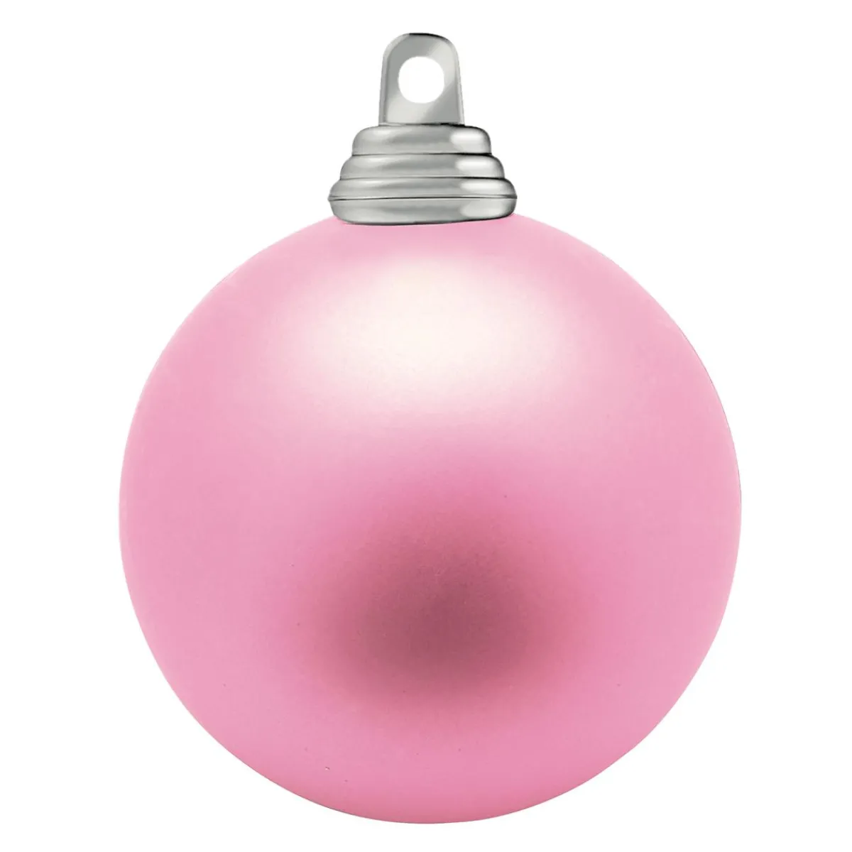 Online DecoWoerner Weihnachtskugeln Aus Schwer Entflammbarem Kunststoff Pink Matt rosa