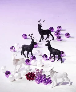 Best DecoWoerner Weihnachtskugeln Glänzend 6 Cm violett