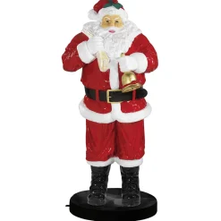 Hot DecoWoerner Weihnachtsmann Aus Fiberglas 180 Cm rot