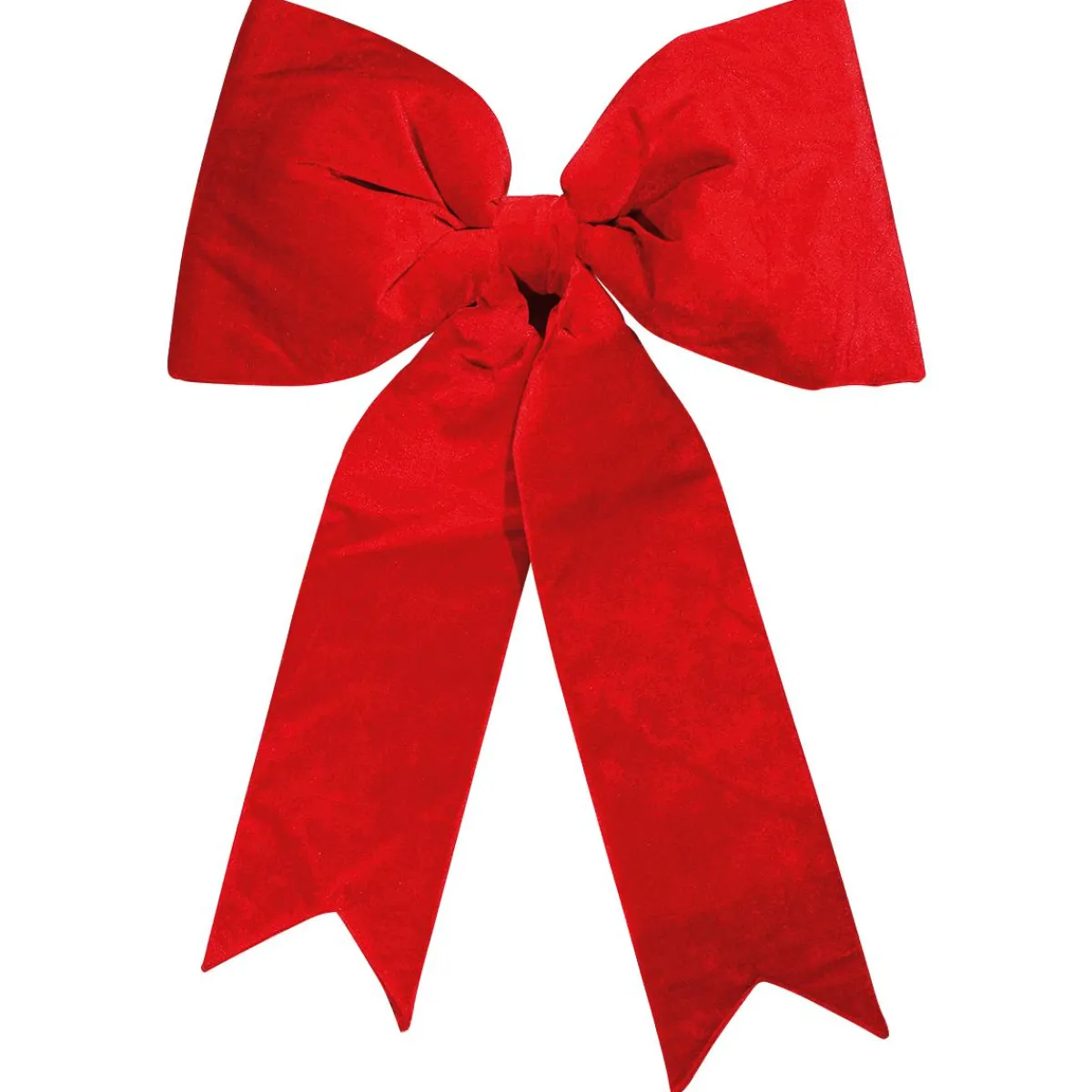 Outlet DecoWoerner Weihnachts-Schleife Samt 80 Cm Lang rot