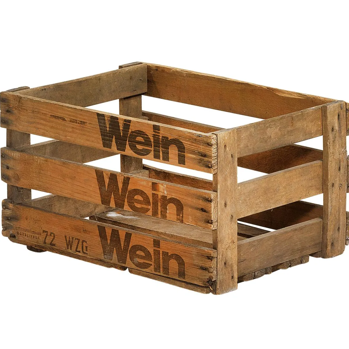 Sale DecoWoerner Weinkiste Original 46x31x25 Cm braun
