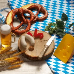 Discount DecoWoerner wurstpaar Mit Senf Lebensmittel-Attrappen weiß