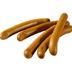 Hot DecoWoerner Wiener Würstchen Lebensmittel-Attrappe 15 Cm braun
