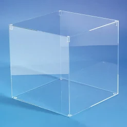 DecoWoerner Würfelbox Mit Deckel 40 X 40 Cm transparent