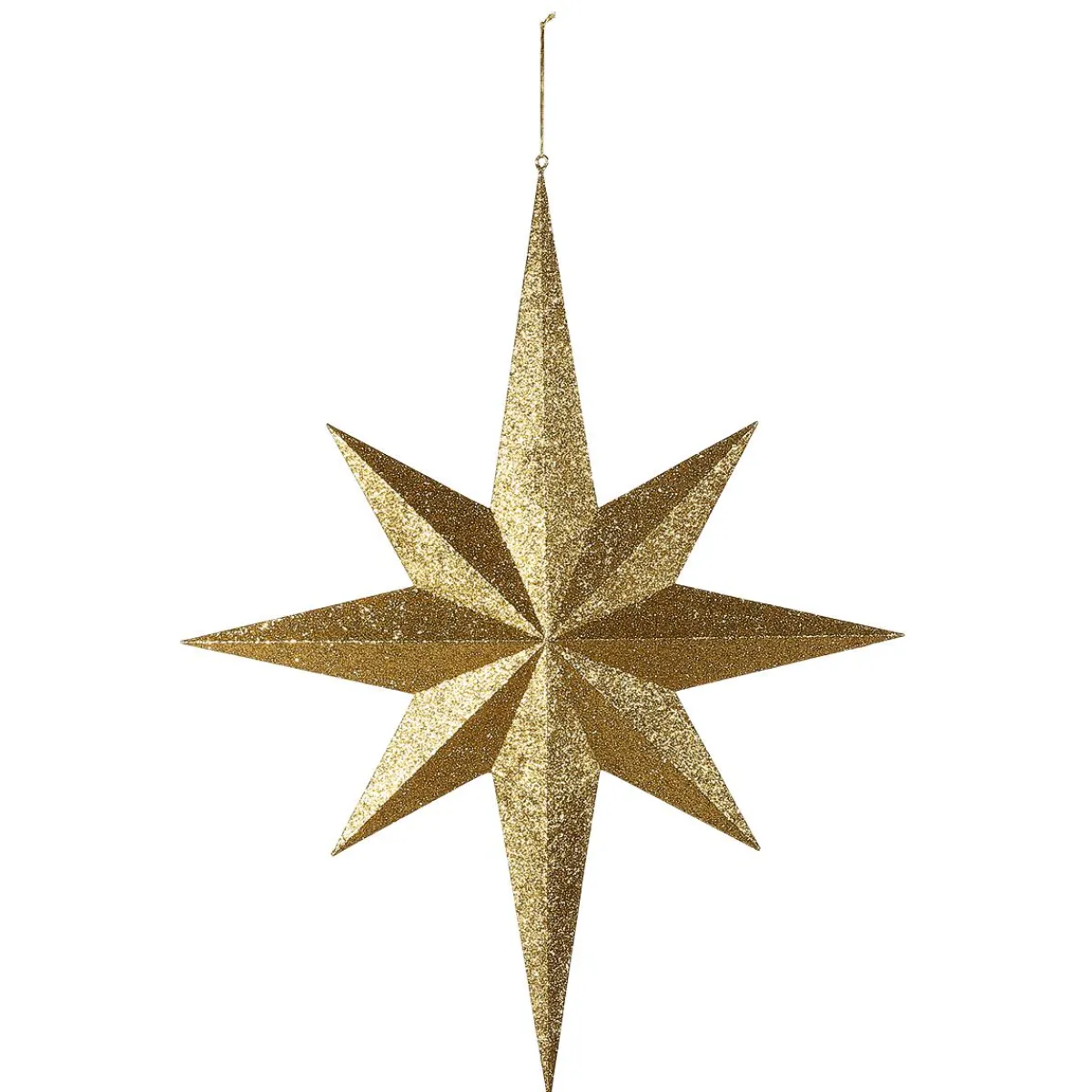 Best DecoWoerner XXL Deko Stern 80 Cm gold