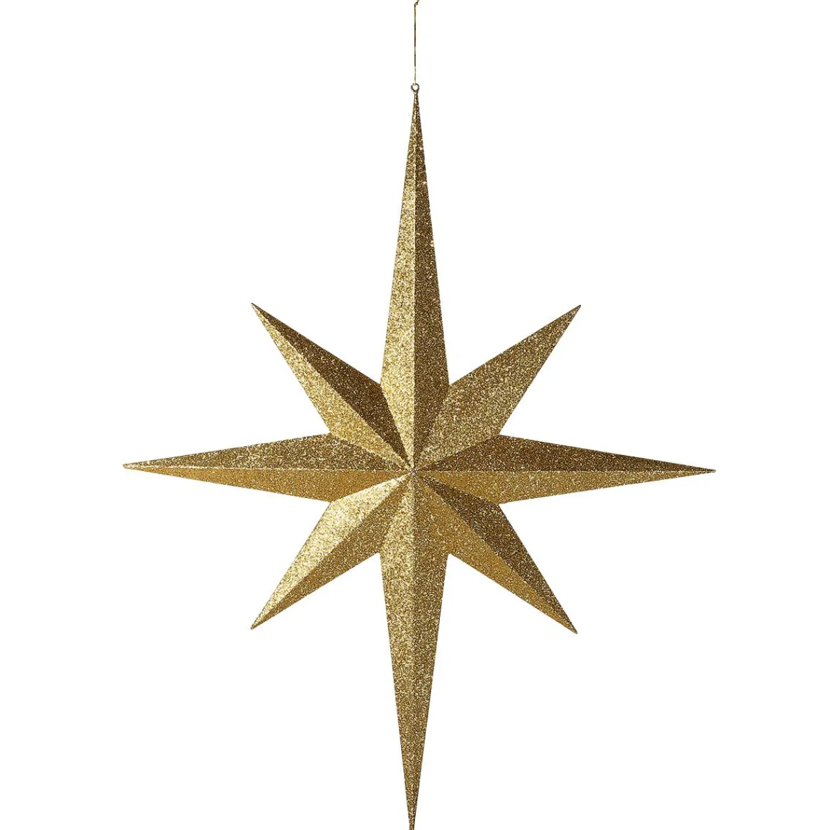 DecoWoerner XXL Deko Stern 100 Cm gold