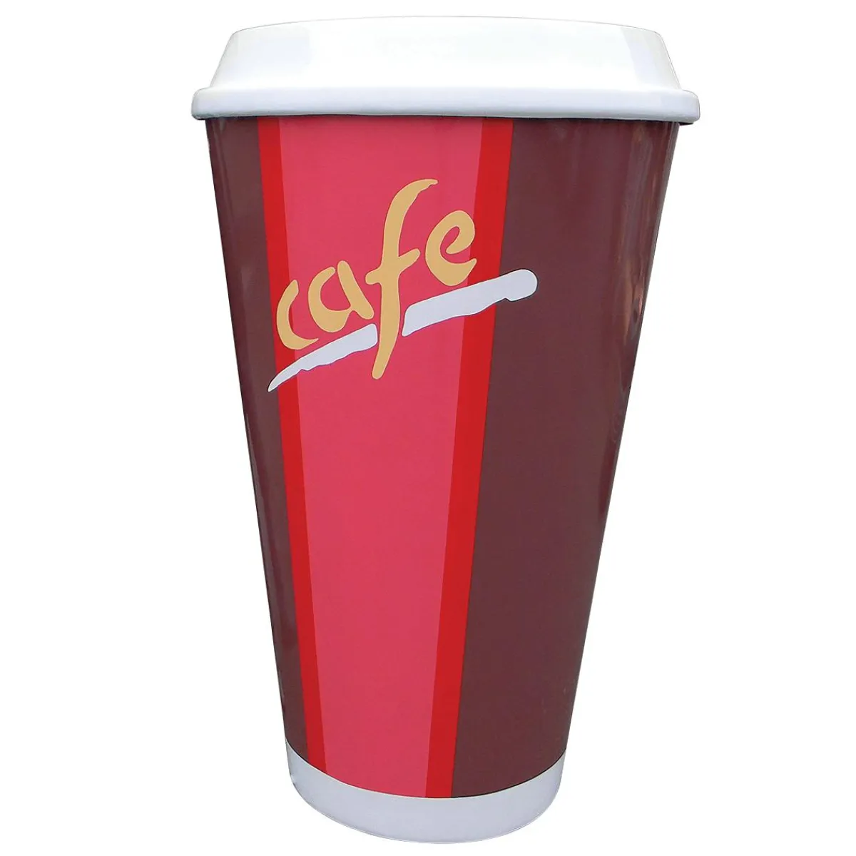 Clearance DecoWoerner XXL Kaffeebecher Attrappe 155 Cm Hoch mehrfarbig