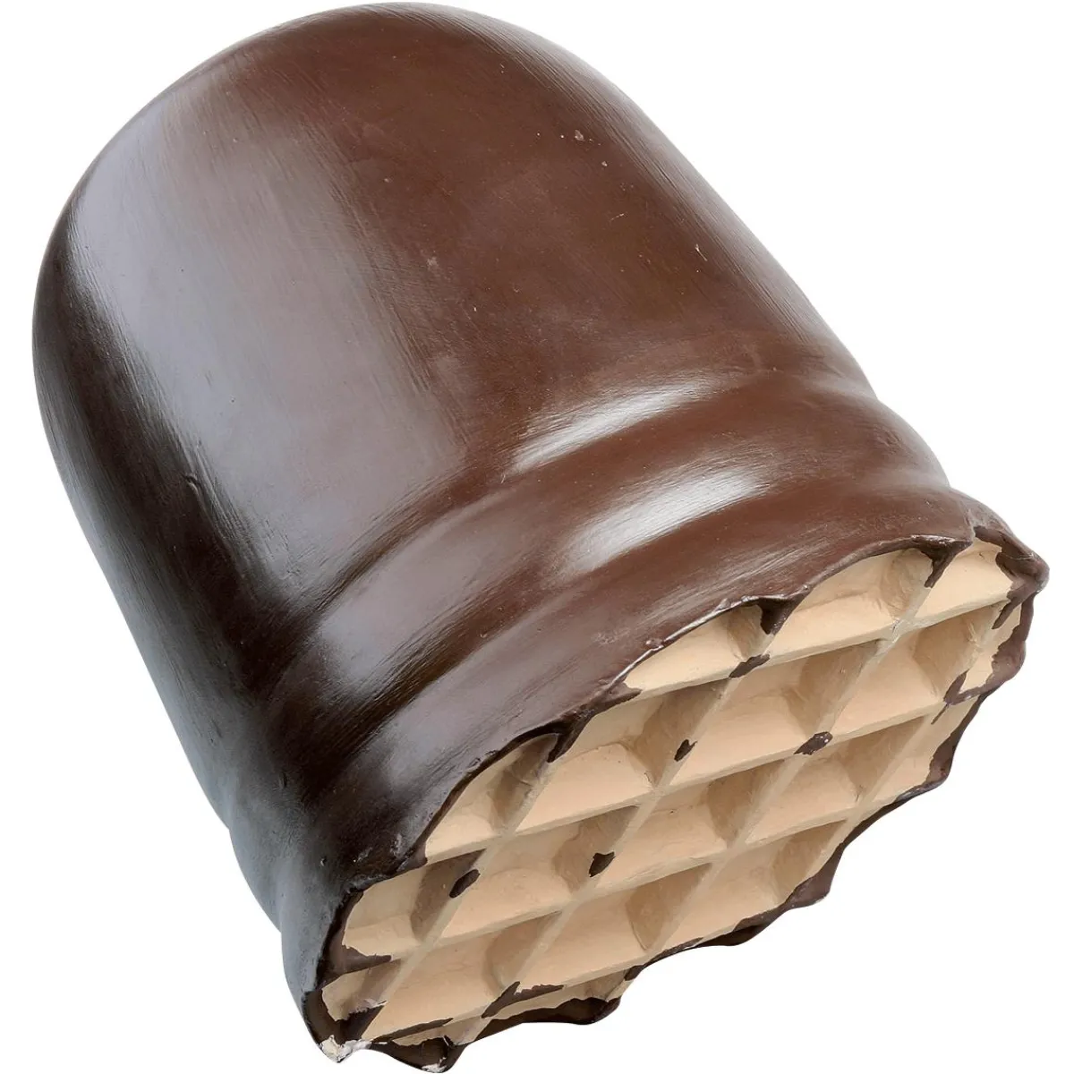 Sale DecoWoerner XXL Schokokuss Lebensmittel-Attrappe 35 Cm braun