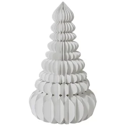 Best DecoWoerner XXL Wabenpapierbaum Deluxe 160 Cm weiß