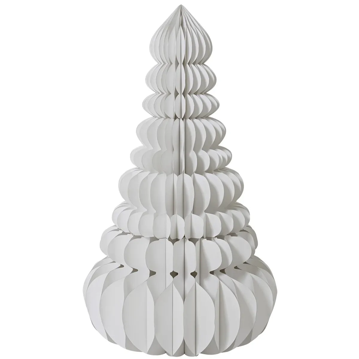 Best DecoWoerner XXL Wabenpapierbaum Deluxe 160 Cm weiß