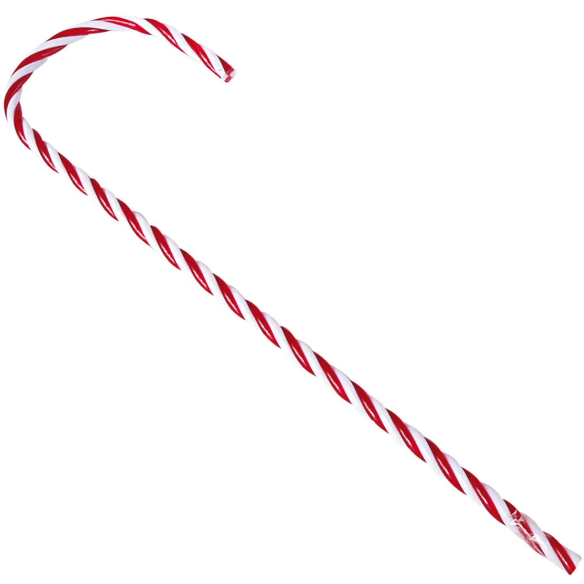 Discount DecoWoerner XXL Zuckerstangen Lebensmittel-Attrappe 5 Stück 40 Cm rot
