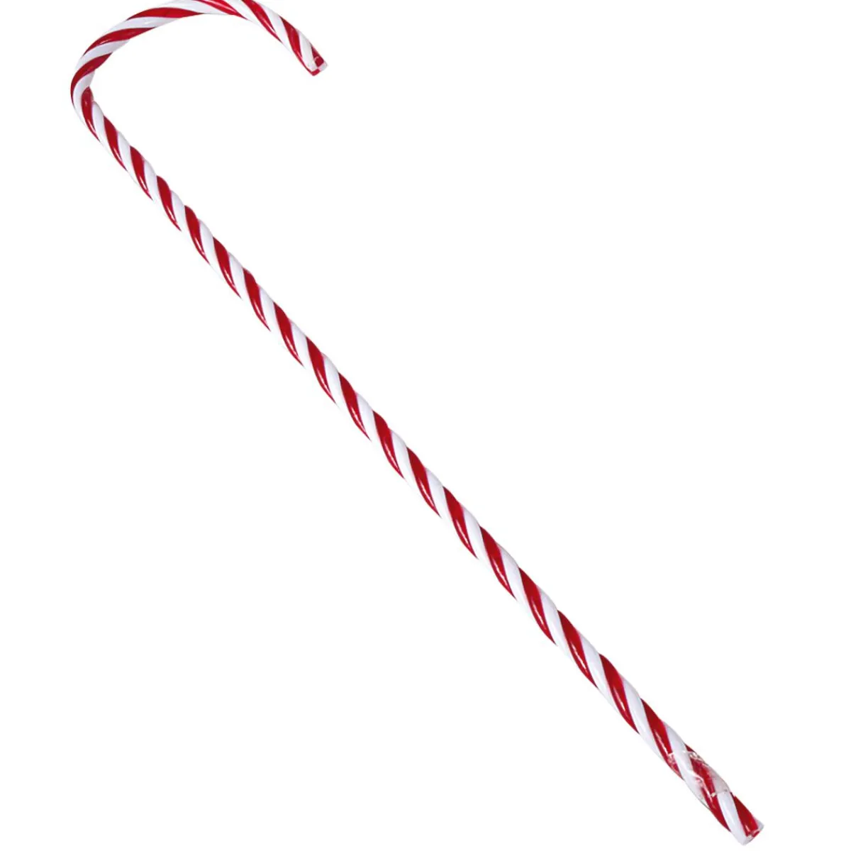Discount DecoWoerner XXL Zuckerstangen Lebensmittel-Attrappe 5 Stück 50 Cm rot