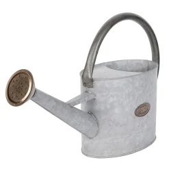 DecoWoerner Zink Gießkanne 47 Cm Grau