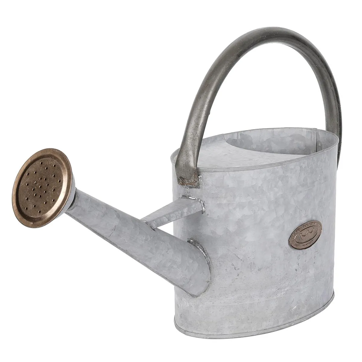 DecoWoerner Zink Gießkanne 47 Cm Grau
