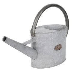 DecoWoerner Zink Gießkanne 47 Cm Grau