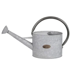 DecoWoerner Zink Gießkanne 47 Cm Grau