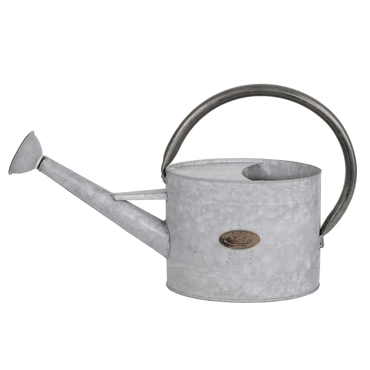 DecoWoerner Zink Gießkanne 47 Cm Grau