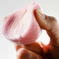 Hot DecoWoerner Zwiebel Hälfte Lebensmittel-Attrappe, 7 Cm Ø violett